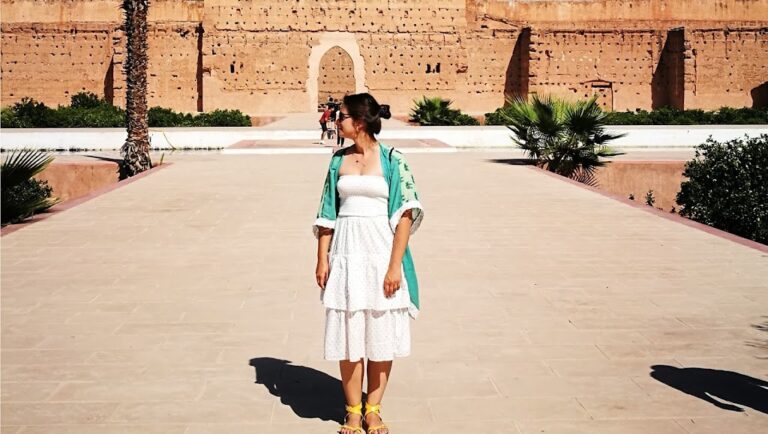 zabytkowy pałac w Marrakeszu
