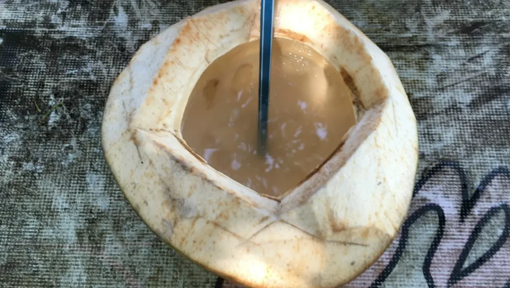 Potrawy które trzeba spróbować na Bali - świeży kokos