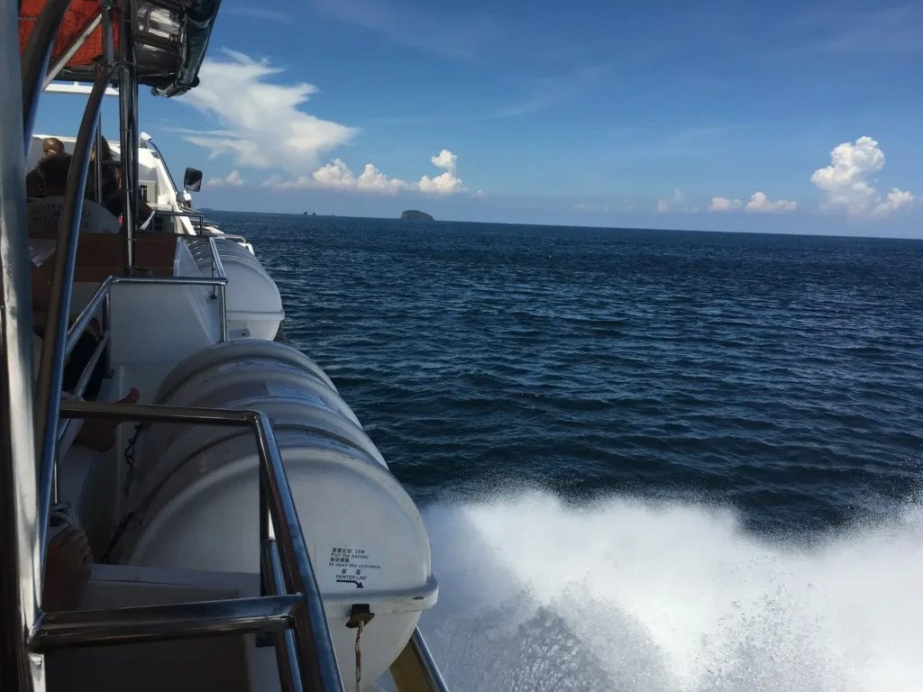Speed boat z Bali na Gili Air