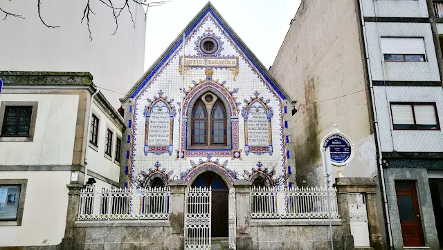 Zabytkowy kościół w Porto